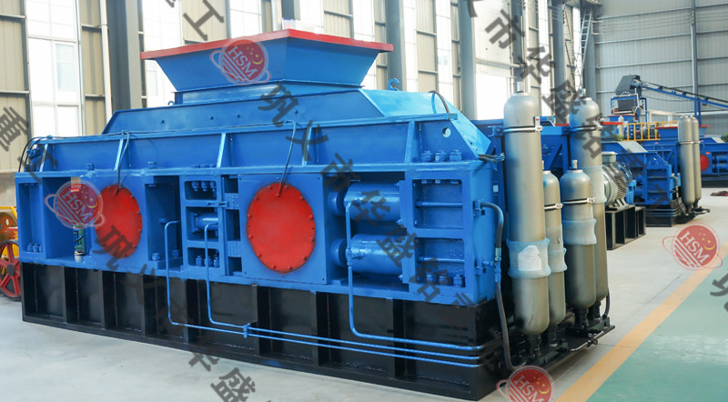 河沙對輥破碎機